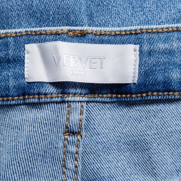 NEW Vervet Women’s Jeanne Jeans Clean Girl Minimalist Capsule High Rise Size 29 - Picture 7 of 10